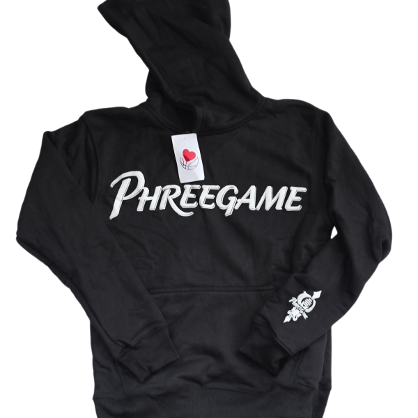 PHREEGAME HOODIE - BLAQUE