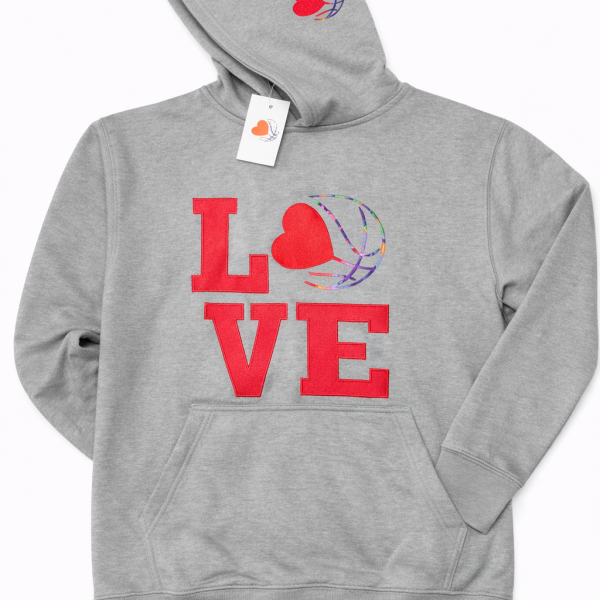 LOVE BASKETBALL GREY