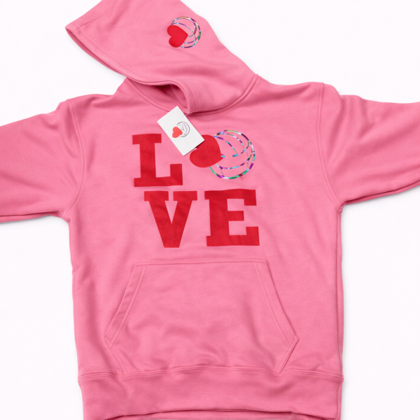 LOVE VOLLEYBALL PINK
