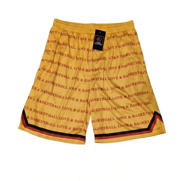 LOVE & BASKETBALL WRAP - YELLOW