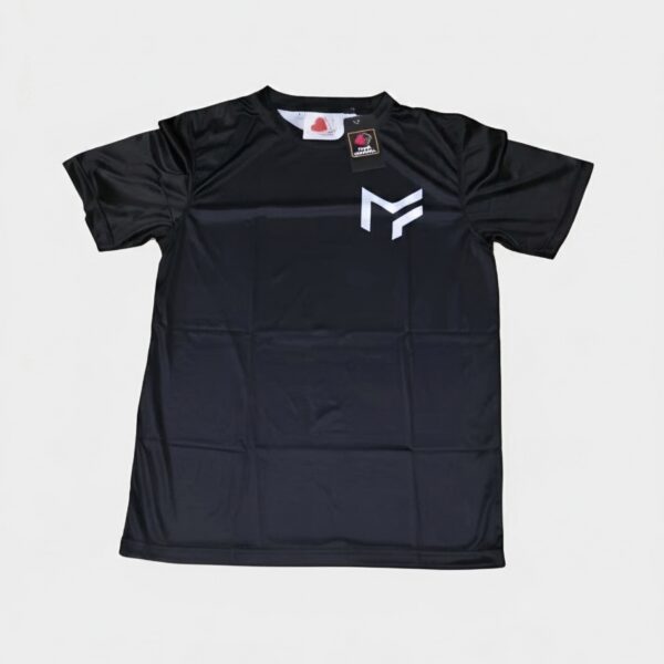 MUSCLE FITNESS DRI FIT TEE - BLACK