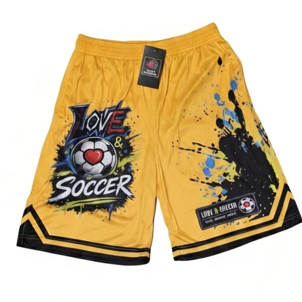 LOVE&SOCCER DRI-FIT YELLOW