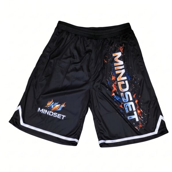 MINDSET DRI FIT SHORTS BLACK